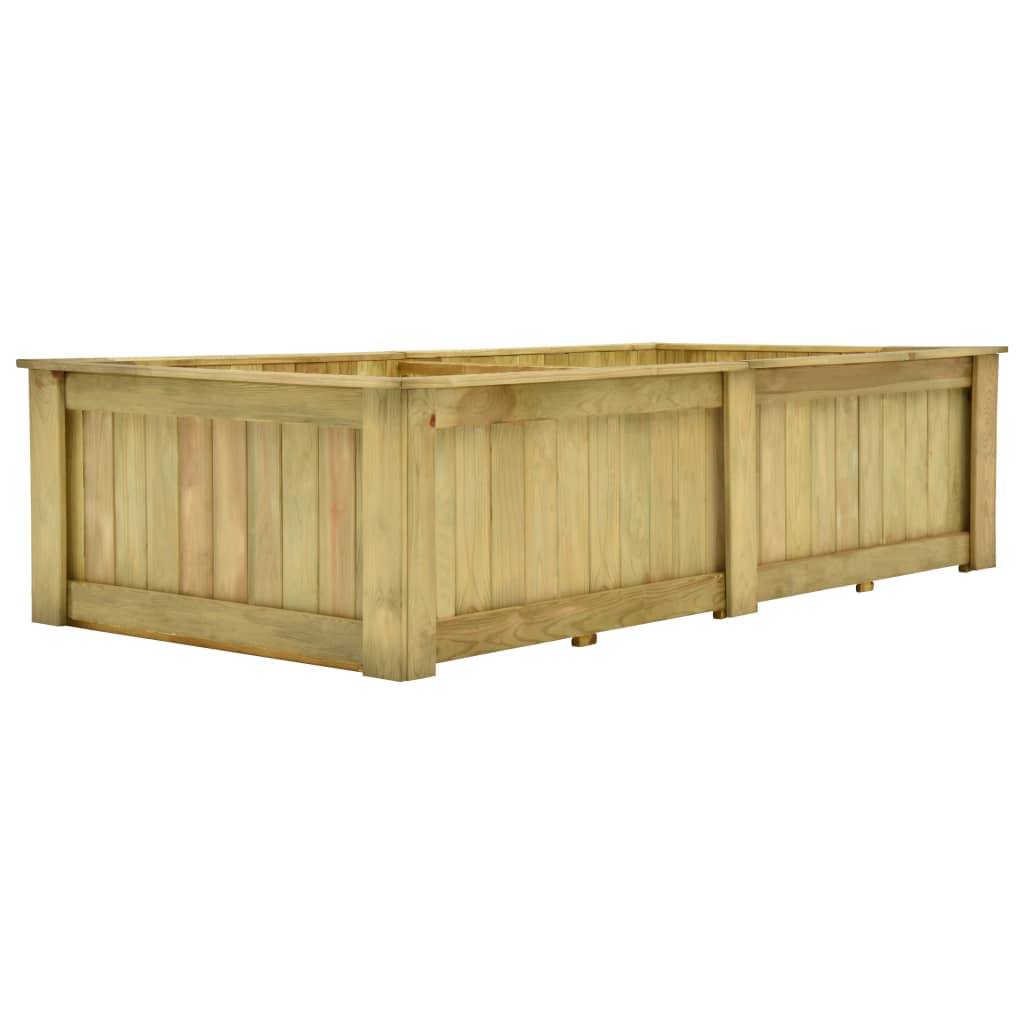 vidaXL Hochbeet 196 x 100 x 50 cm Kiefernholz Imprägniert