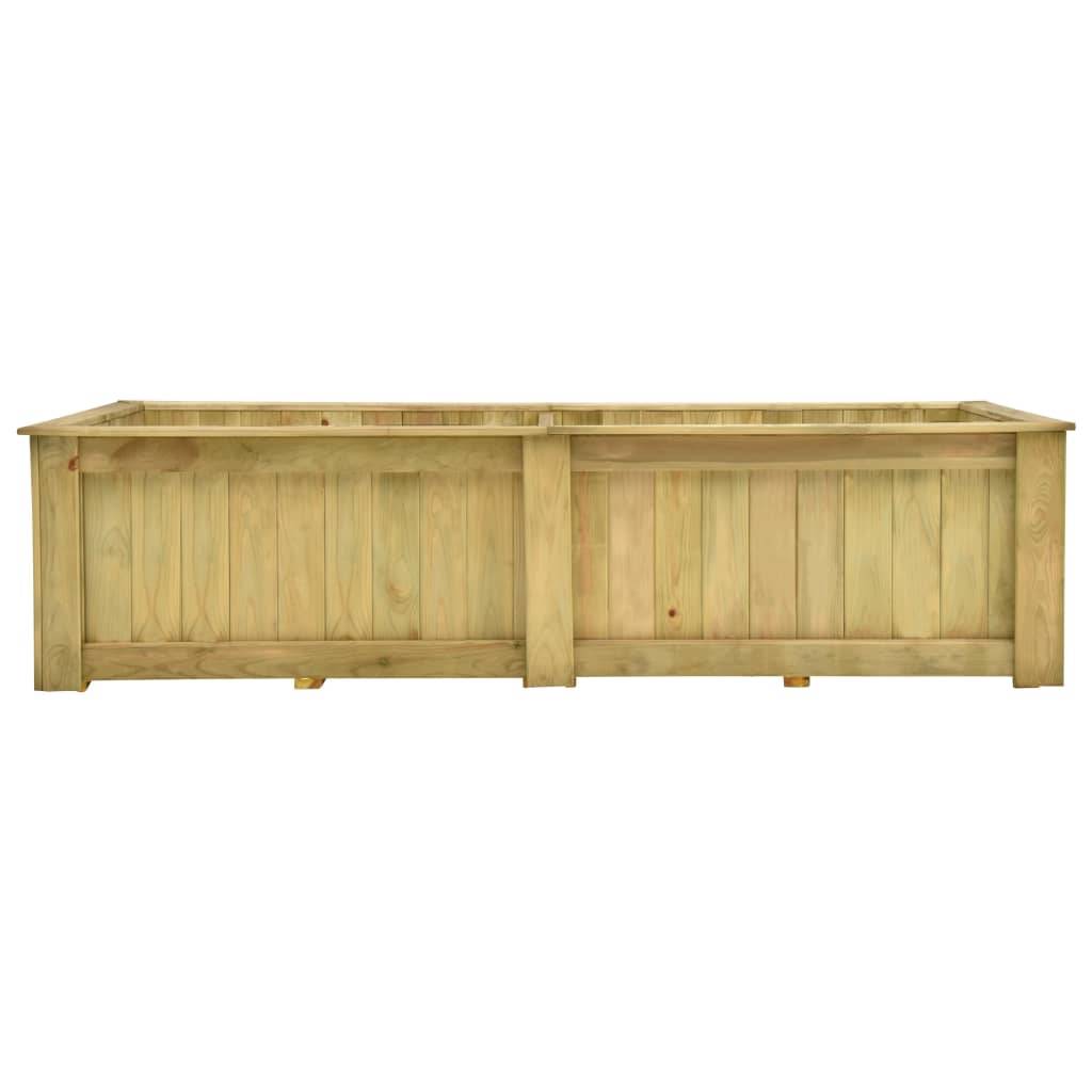 vidaXL Hochbeet 196 x 100 x 50 cm Kiefernholz Imprägniert