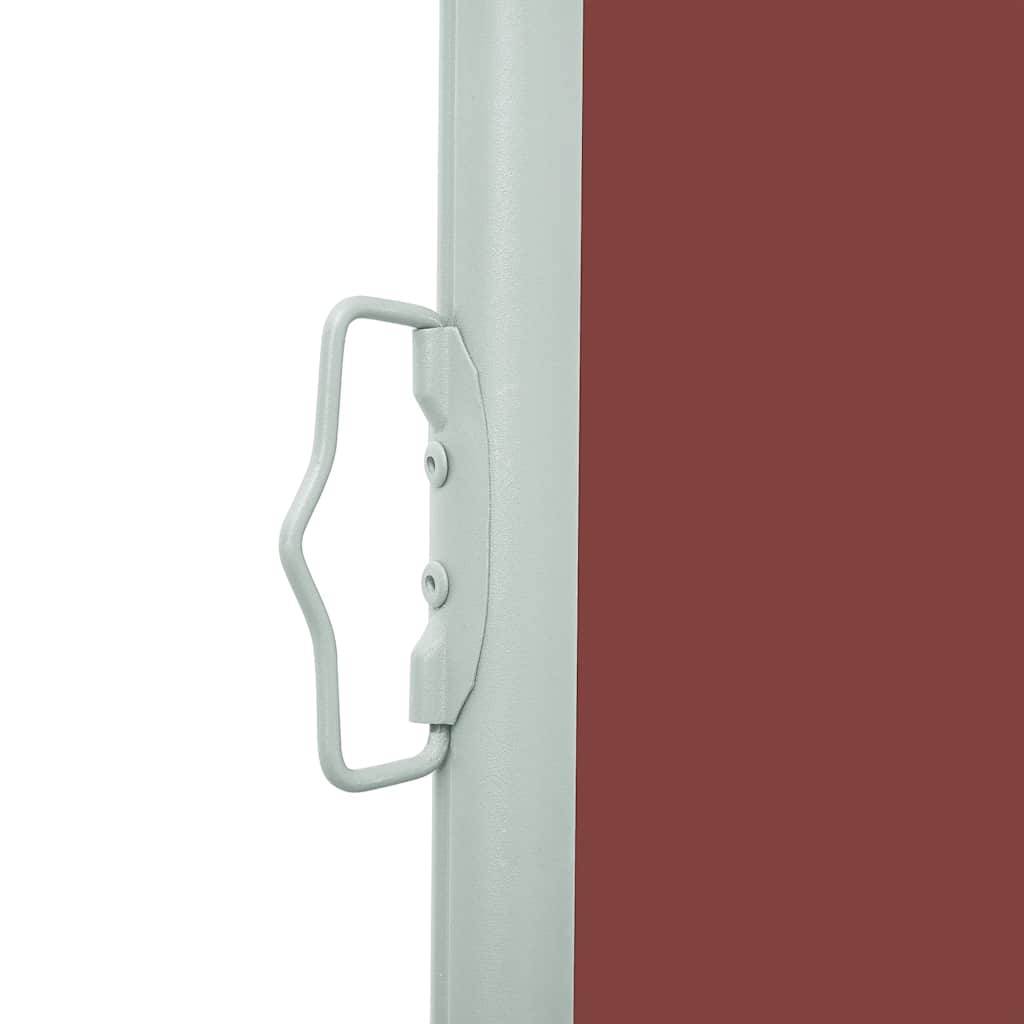 vidaXL Ausziehbare Seitenmarkise 140×500 cm Braun