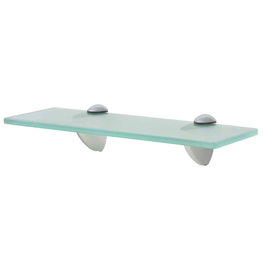 vidaXL Schweberegale 2 Stk. Glas 30x10 cm 8 mm
