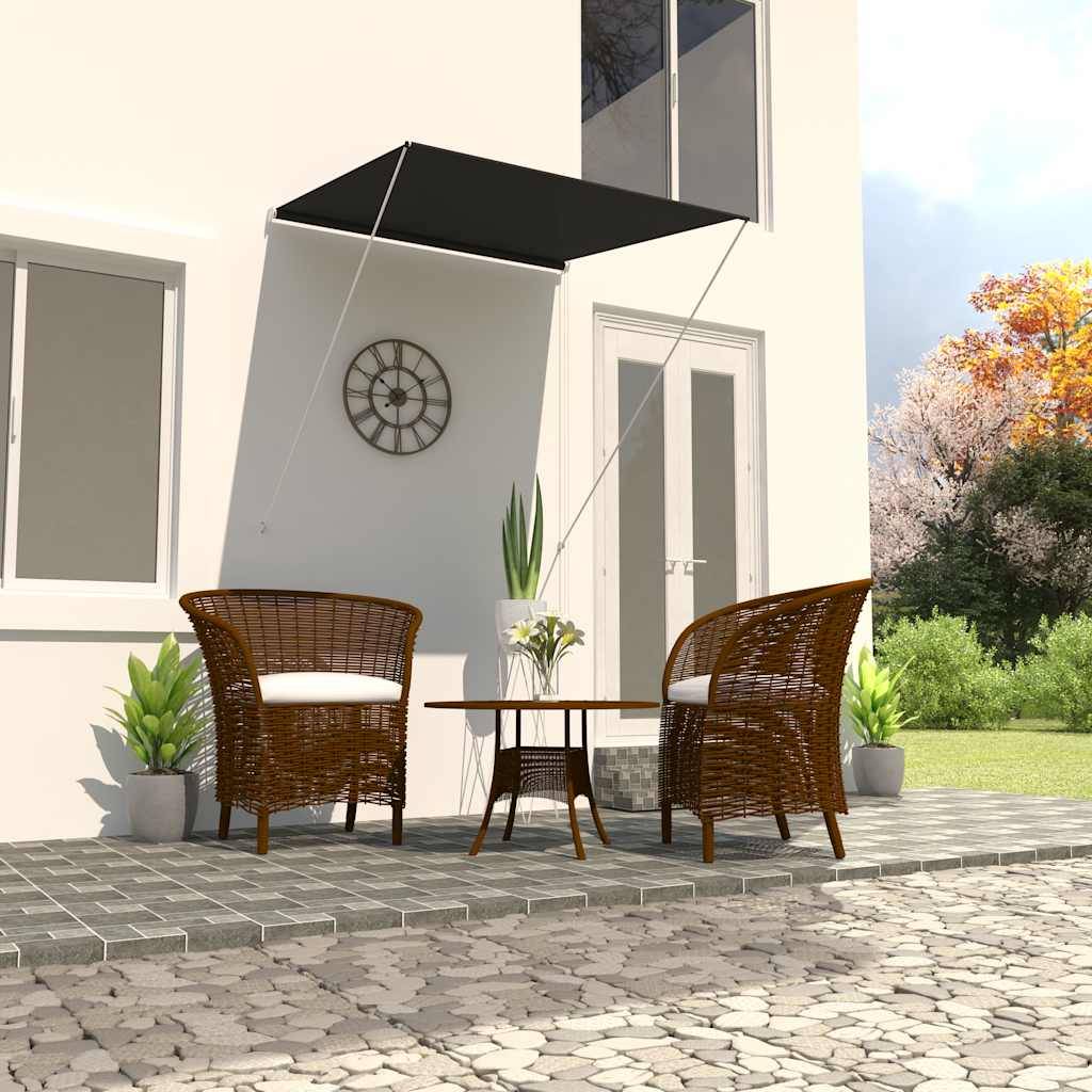 vidaXL Einziehbare Markise 100×150 cm Anthrazit