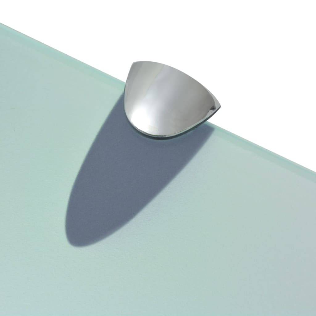 vidaXL Schweberegale 2 Stk. Glas 70x20 cm 8 mm