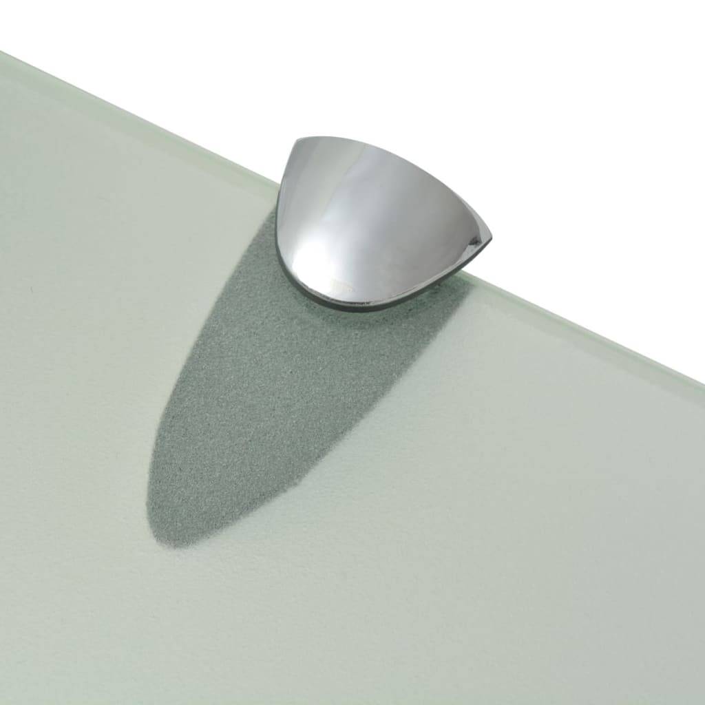 vidaXL Schweberegale 2 Stk. Glas 70x10 cm 8 mm