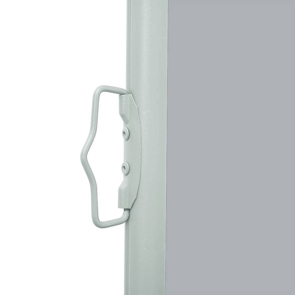 vidaXL Ausziehbare Seitenmarkise 140×500 cm Grau