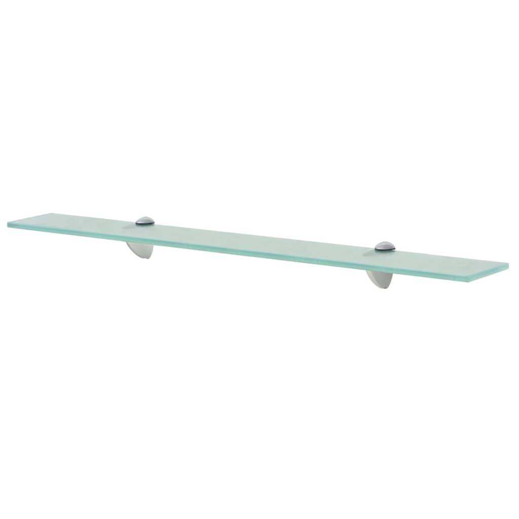 vidaXL Schweberegale 2 Stk. Glas 70x20 cm 8 mm