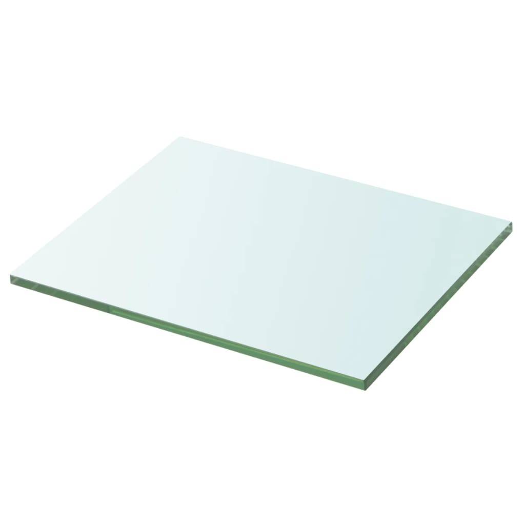 vidaXL Regalböden 2 Stk. Glas Transparent 20x20 cm