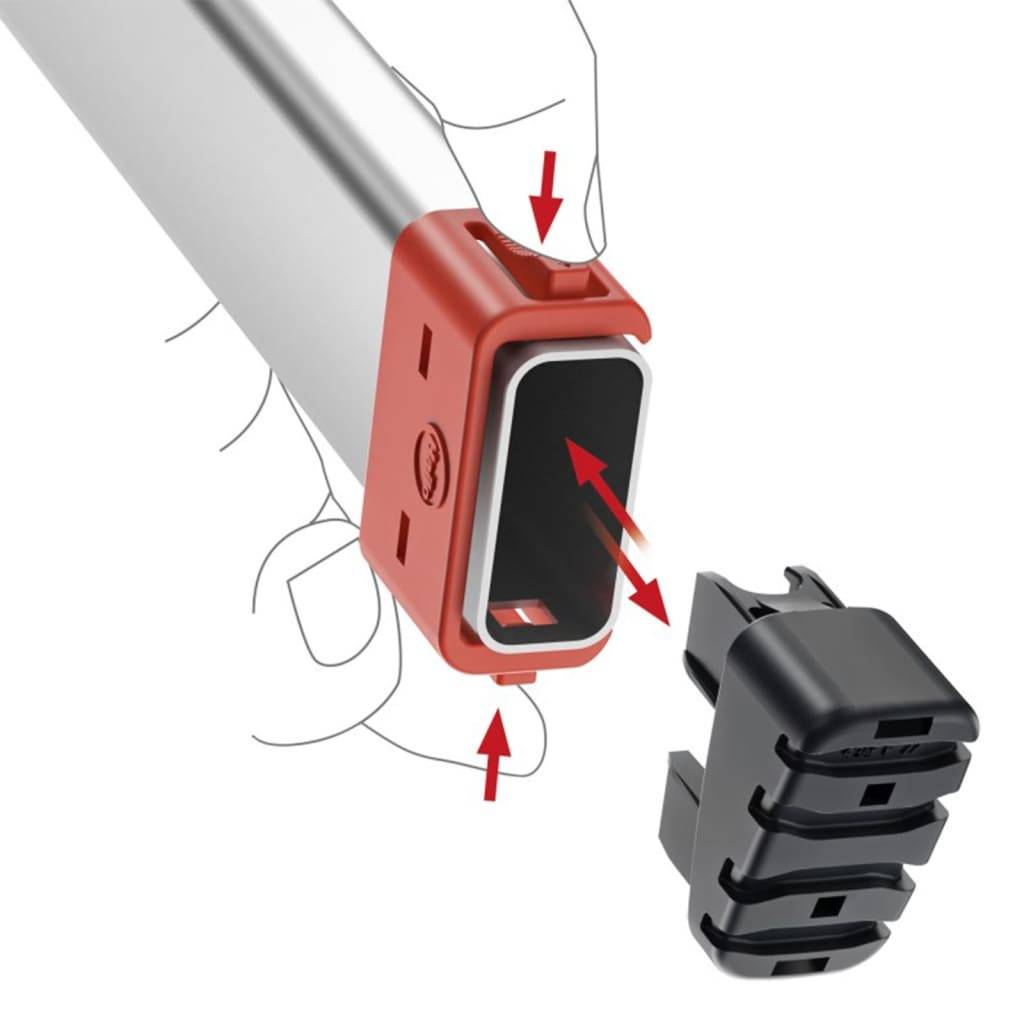 Hailo Leiter-Wechselfuß-Set EasyClix Garden Größe L 9948-001