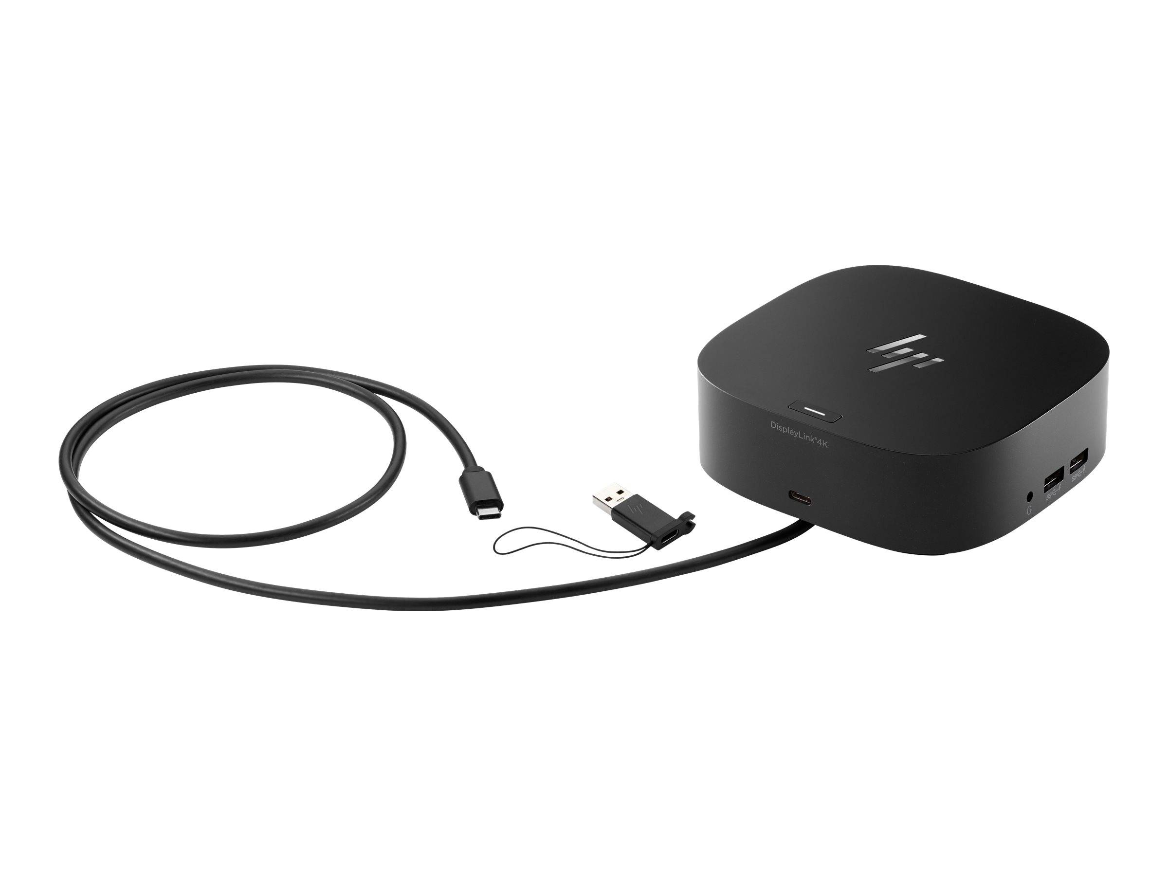 HP USB-C/A Universal Dock G2 - Dockingstation - USB-C - HDMI, 2 x DP - 1GbE - 100 Watt - mit HP 3 years Advanced Exchang