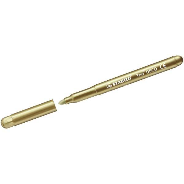 Fasermaler Trio Deco Etui VE=8 Farben