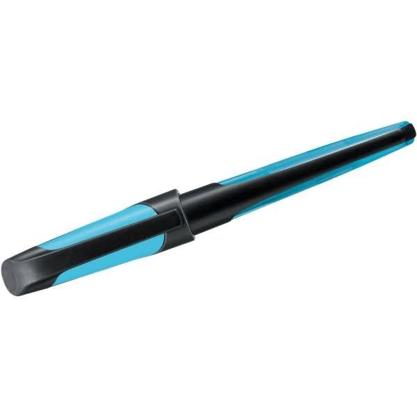 Schulfüller Easybuddy Feder M schwarz/hellblau