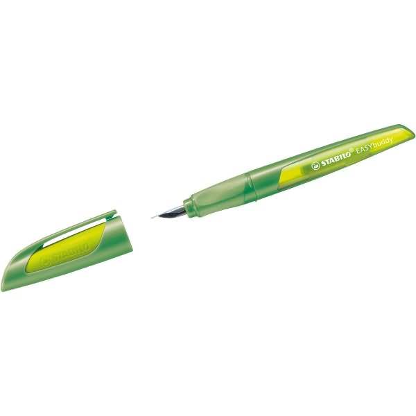 Schulfüller Easybuddy Feder M limette/grün