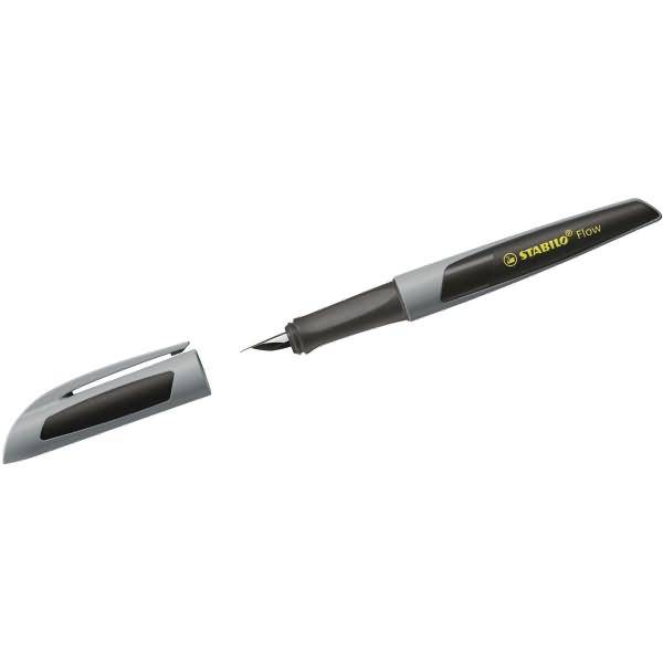 Füller Flow Active M schwarz inkl. 1 Standardpatrone