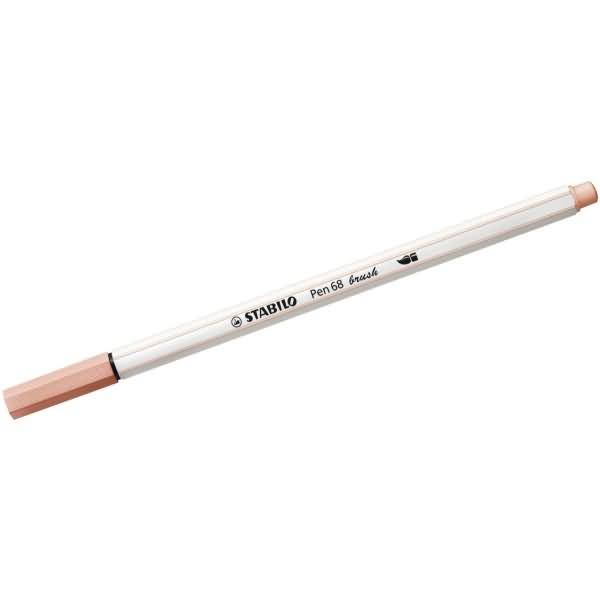 Premium-Filzstift mit Pinselspitze Pen 68 brush apricot