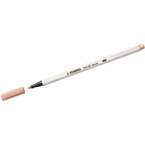 Premium-Filzstift mit Pinselspitze Pen 68 brush apricot