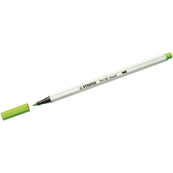 Premium-Filzstift mit Pinselspitze Pen 68 brush laubgrün