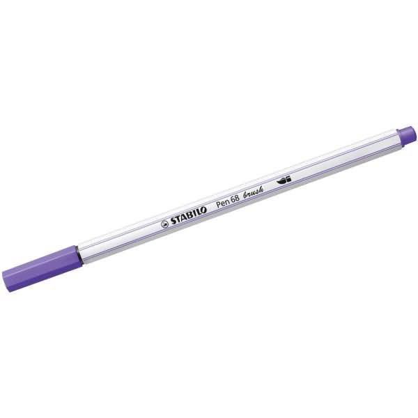 Premium-Filzstift mit Pinselspitze Pen 68 brush violett