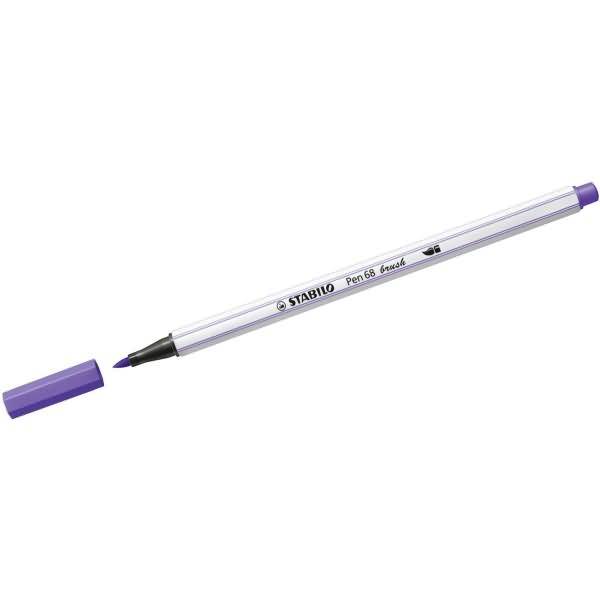 Premium-Filzstift mit Pinselspitze Pen 68 brush violett