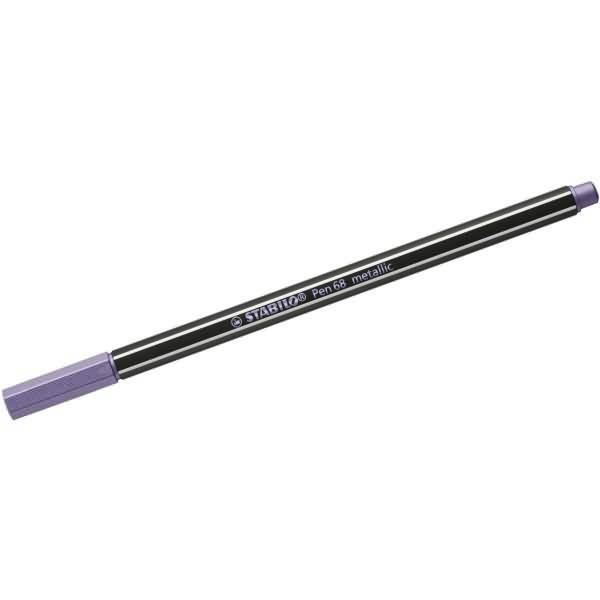 Premium-Filzstift Pen 68 metallic 1,4mm (M) metallic violett