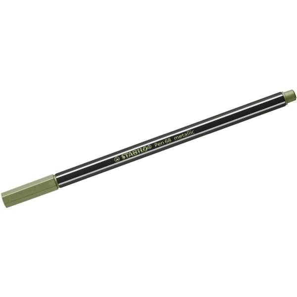 Premium-Filzstift Pen 68 metallic 1,4mm (M) metallic grün
