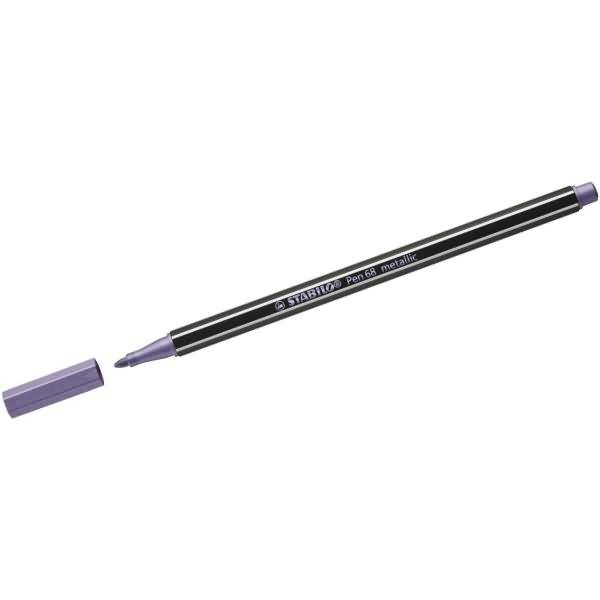 Premium-Filzstift Pen 68 metallic 1,4mm (M) metallic violett