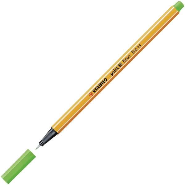 STABILO point 88, Mehrfarbig, Fein, Mehrfarbig, 0,4 mm, Deutschland, Sichtverpackung