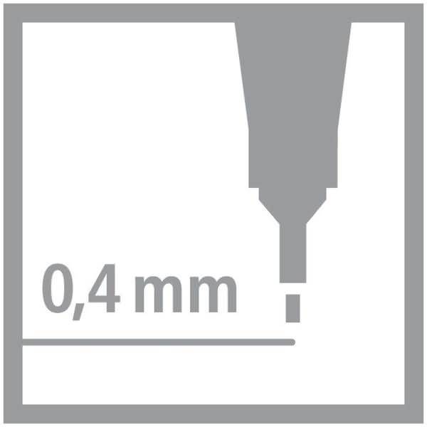 Fineliner point 88 Etui Arty VE=24 Farben