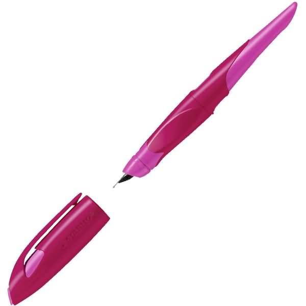 Schulfüller Easybirdy A Rechthänder beere/pink