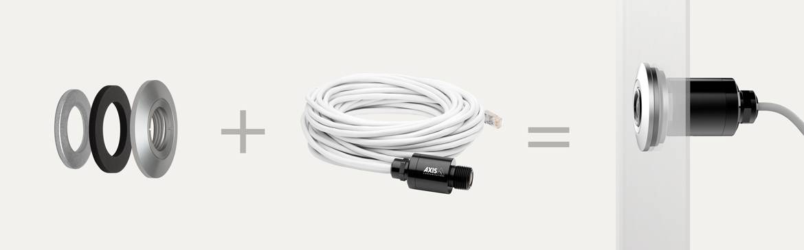 AXIS F8212 Trim Ring - Sperrring für Kameralinse