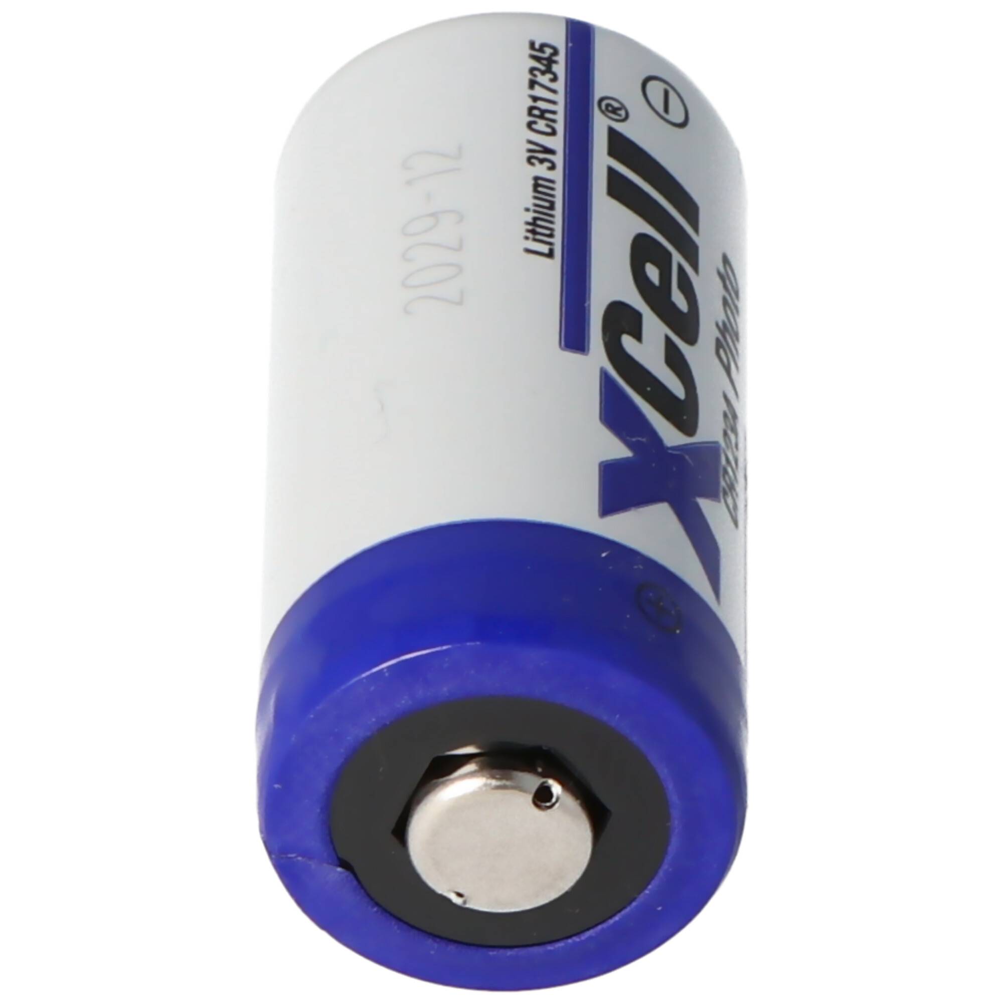 400 Stück Photobatterie CR123A Lithium Batterie 3 Volt max. 1550mAh, 34,5x17mm 19Gramm Lose Ware bulk