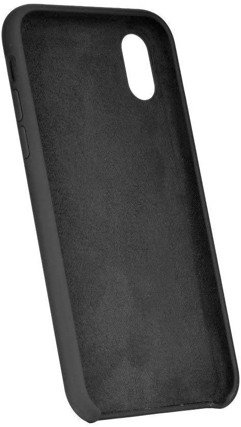 Silikon Case Soft Case Hülle Schale Cover Dezent Handyhülle Handyschale Schutz kompatibel mit Samsung Galaxy A41 (A415F) Schwarz