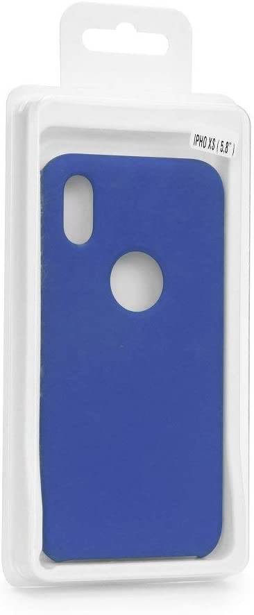 Silikon Case Soft Case Hülle Schale Cover Dezent Handyhülle Handyschale Schutz kompatibel mit Samsung Galaxy A41 (A415F) Blau