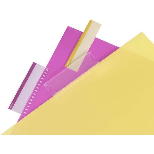 Projektbuch Eligo ReOrganiser A4 75 Blatt 80g/qm mit Register PP schwarz