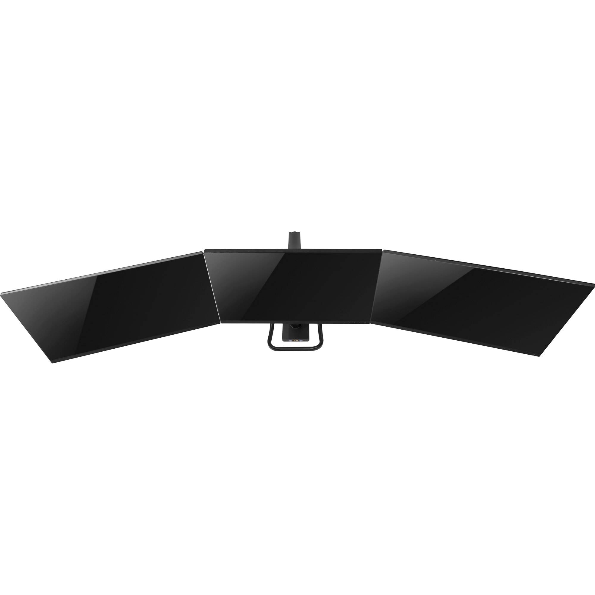 INLINE - Tischhalterung mit Lifter+USB - beweglich - für 3 Monitore bis 69cm (27"")