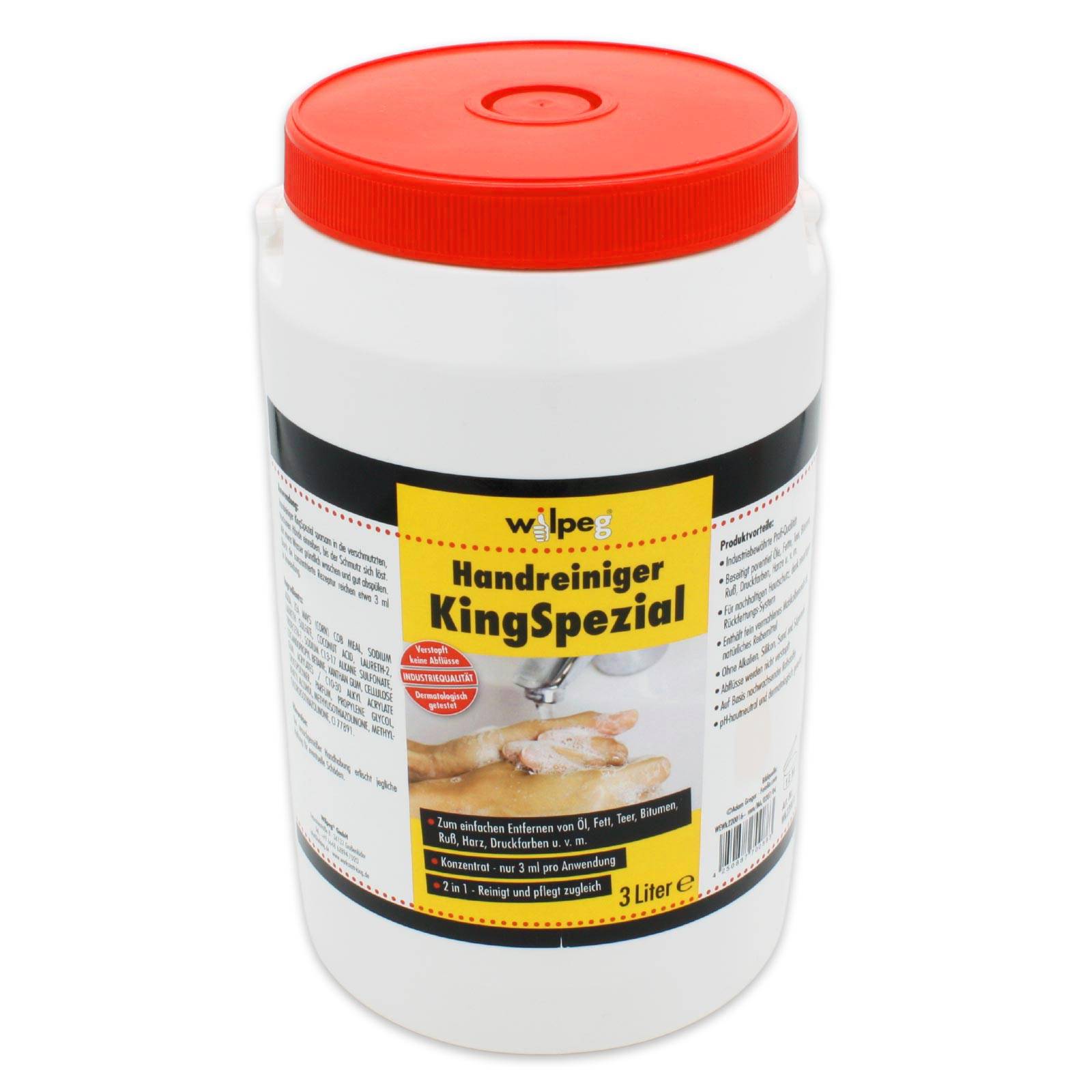 Wilpeg Handwaschpaste KingSpezial 3L
