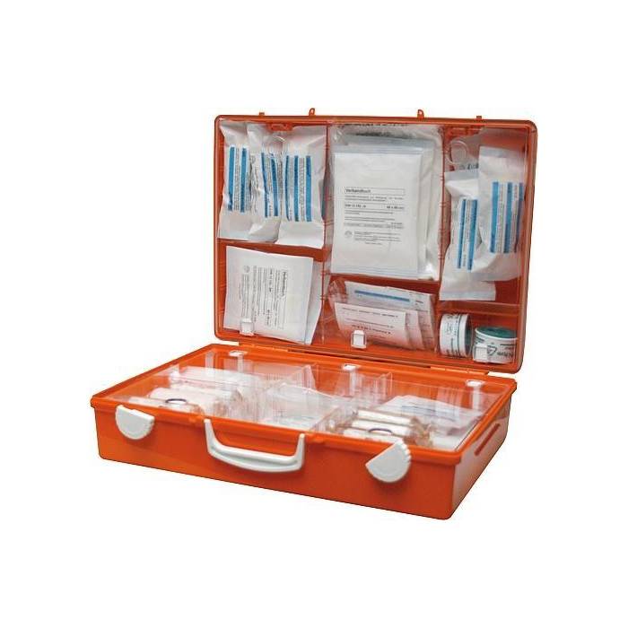 söhngen Erste-Hilfe-Koffer Quick-CD orange DIN 13157 (bis 50 Mitarbeiter)