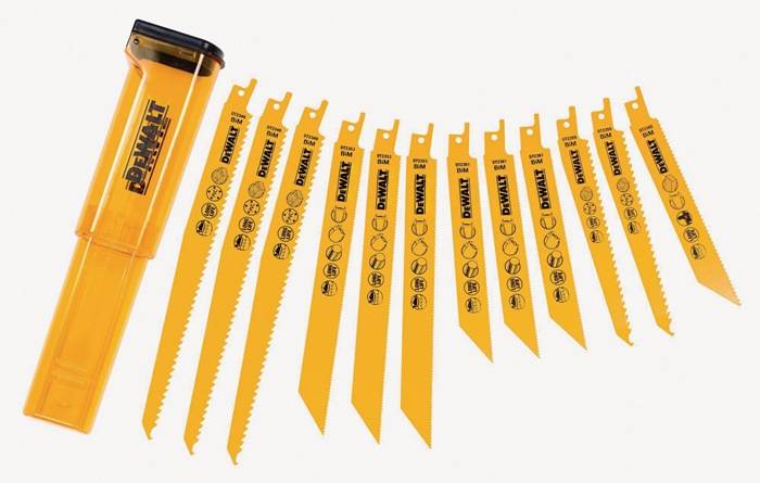 Säbelsägeblatt-Set DT2445 12tlg. BIM DEWALT