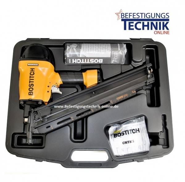 Bostitch Streifennagler F28WW-E 50-90mm für 28° WW Streifennägel "Das Arbeitstier"