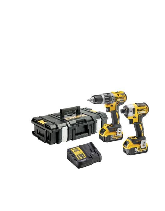 Akku-Kombopack DCK266P2 Sp.18V Kap.5Ah m.DCD796/DCF887 XR Li-Ion m.Akku DEWALT