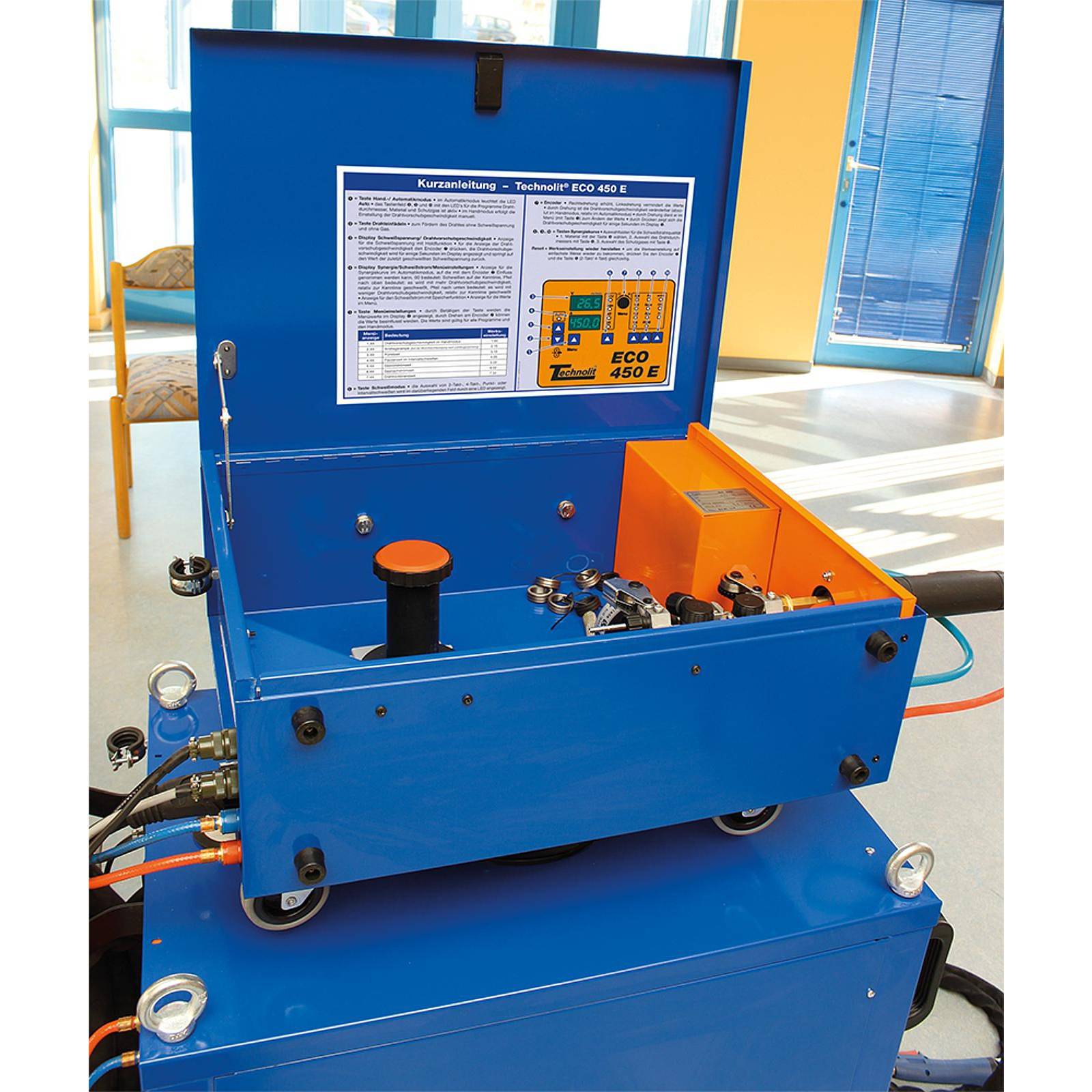 TECHNOLIT ECO 450 E MIG MAG Schweißanlage Schutzgas-Schweißgerät - Basisgerät