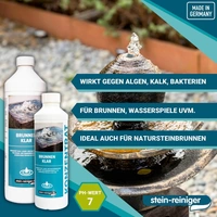 stein-reiniger.de Brunnen Klar Konzentrat 500ml Sets - Menge:3 stein-reiniger.de Brunnen Klar Konzentrat 500ml Sets - Menge:3