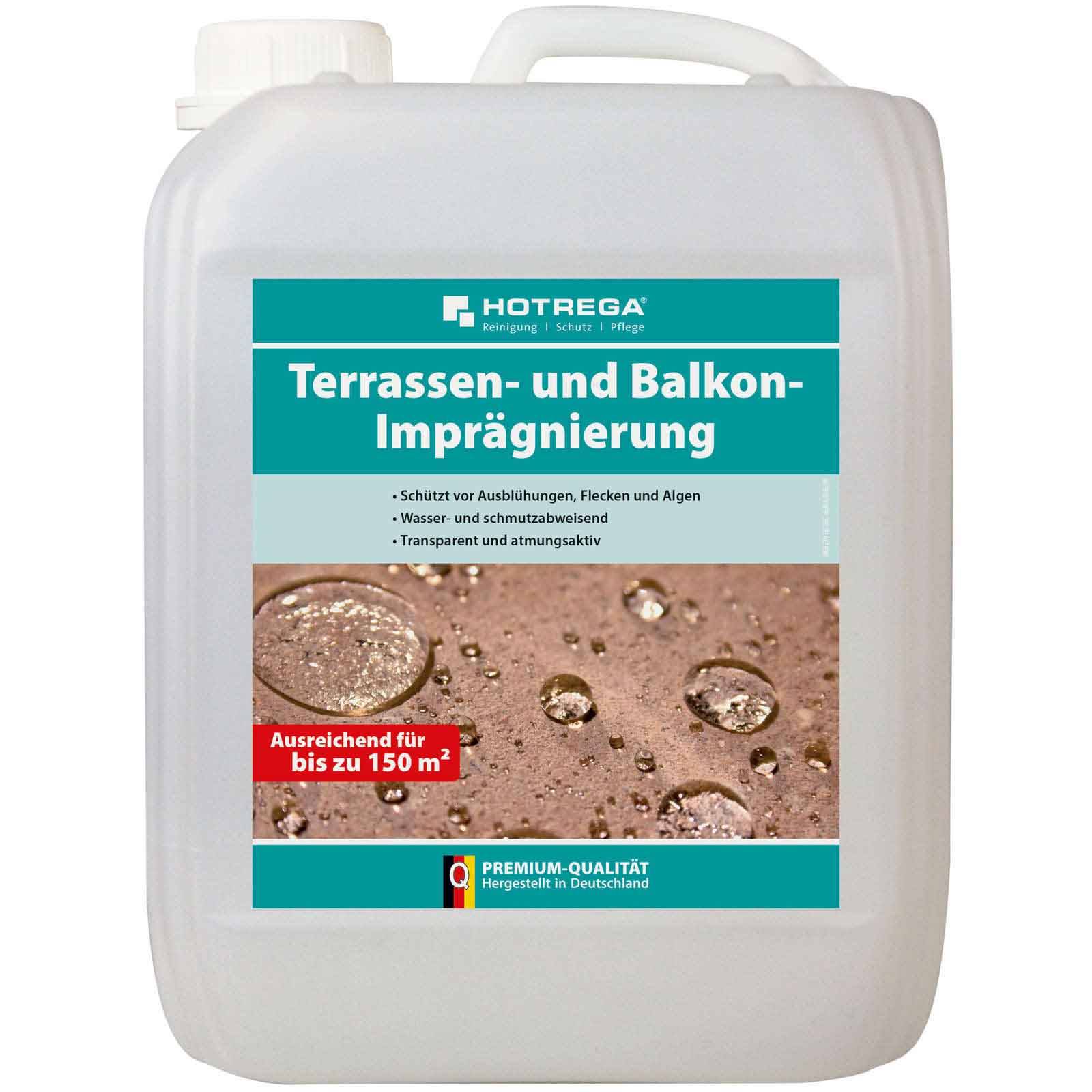 HOTREGA Terrassen & Balkon Imprägnierung 5 L