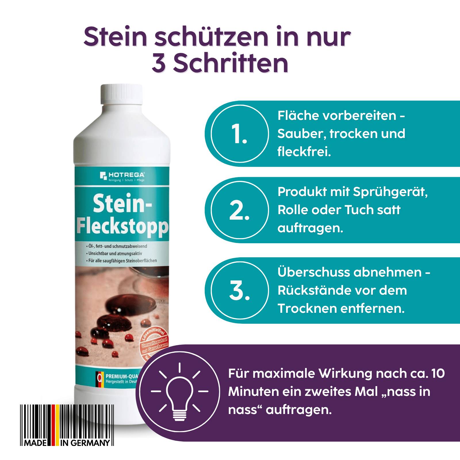 HOTREGA Stein Fleckstopp 1 Liter
