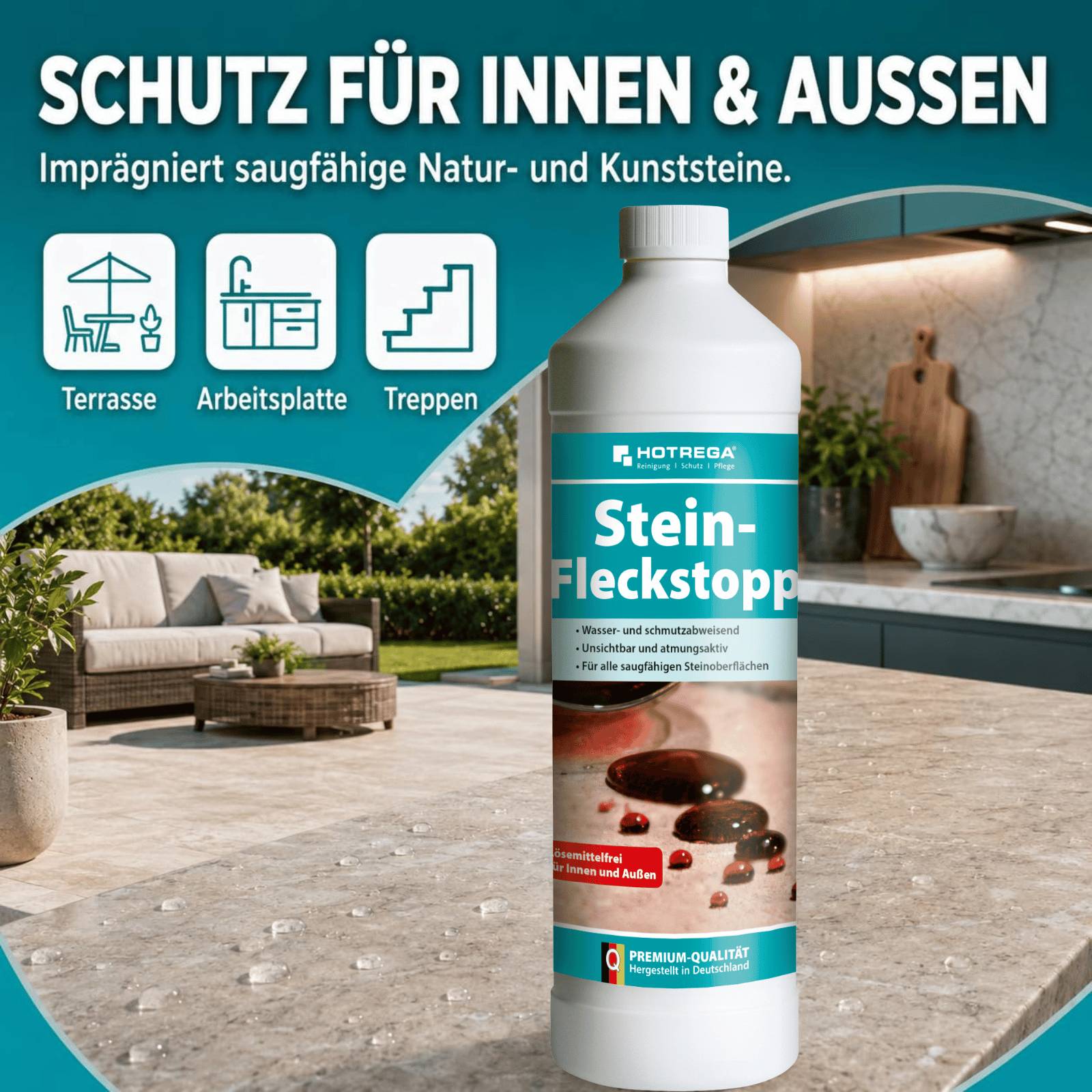 HOTREGA Stein Fleckstopp 1 Liter
