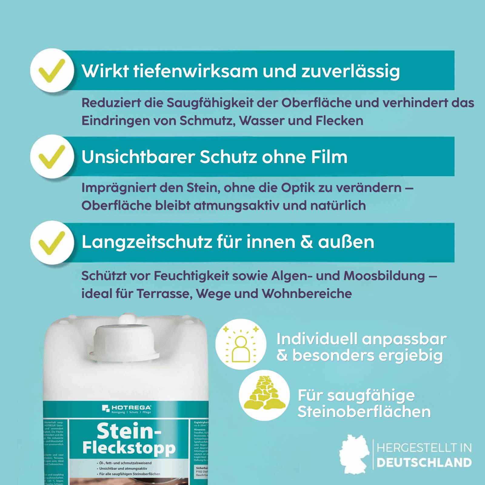 HOTREGA Stein Fleckstopp 5 Liter