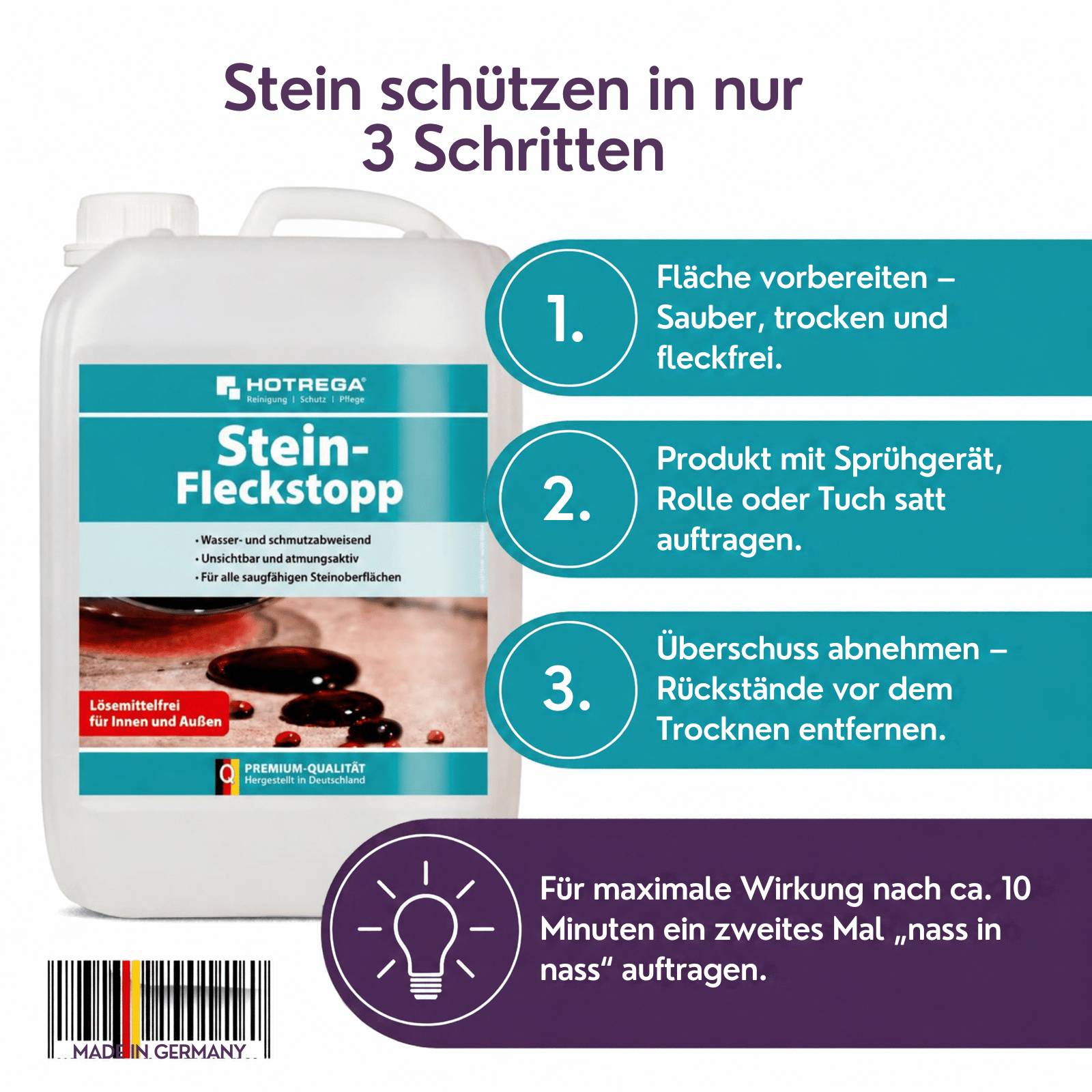 HOTREGA Stein Fleckstopp 5 Liter