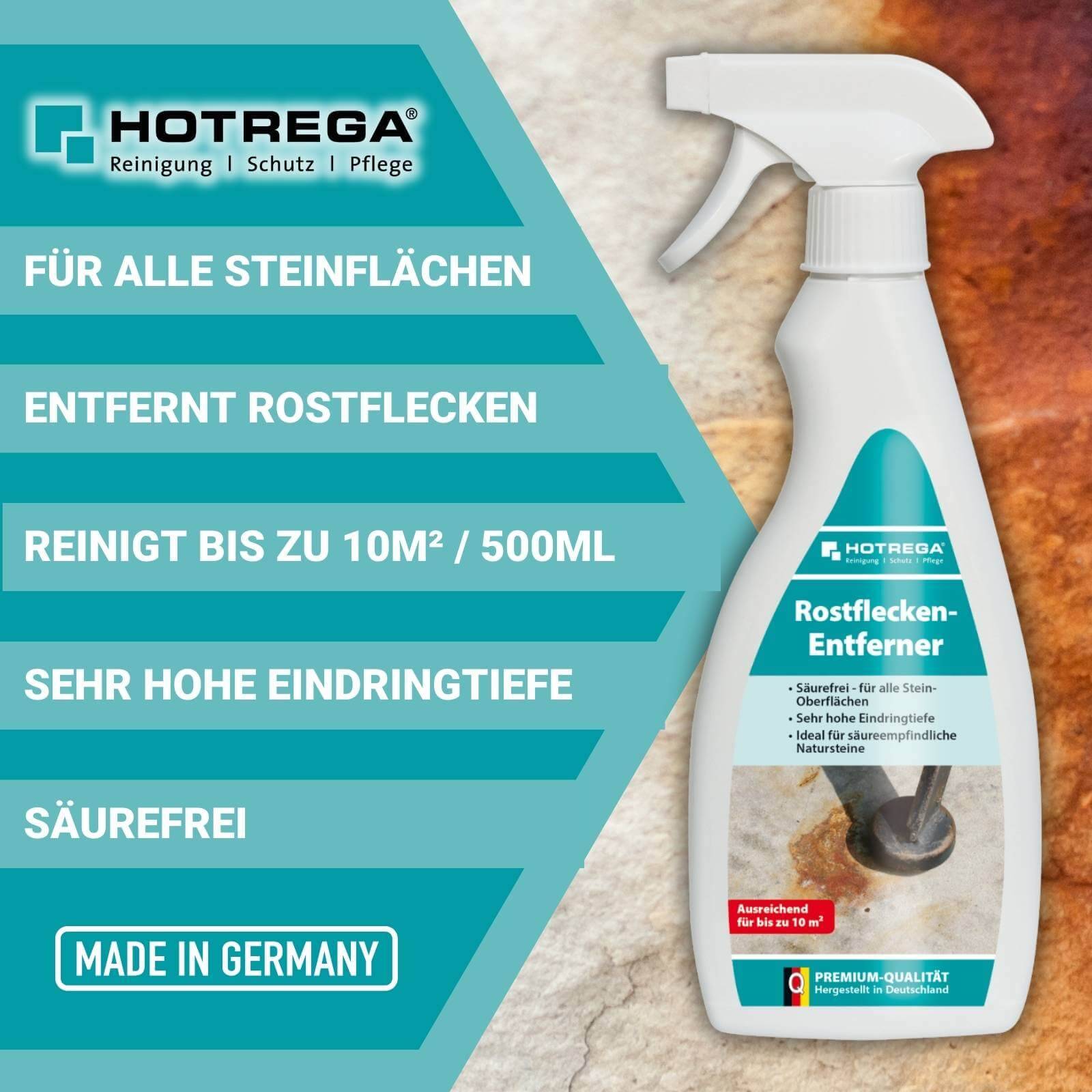 HOTREGA Rostflecken Entferner Set - Menge:5