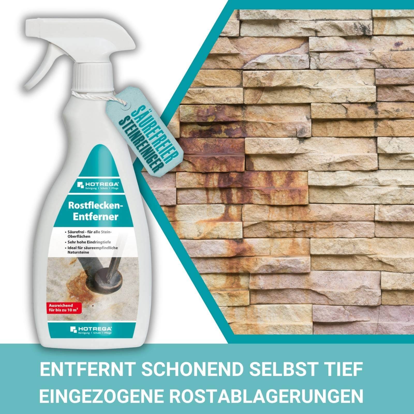 HOTREGA Rostflecken Entferner Set - Menge:5
