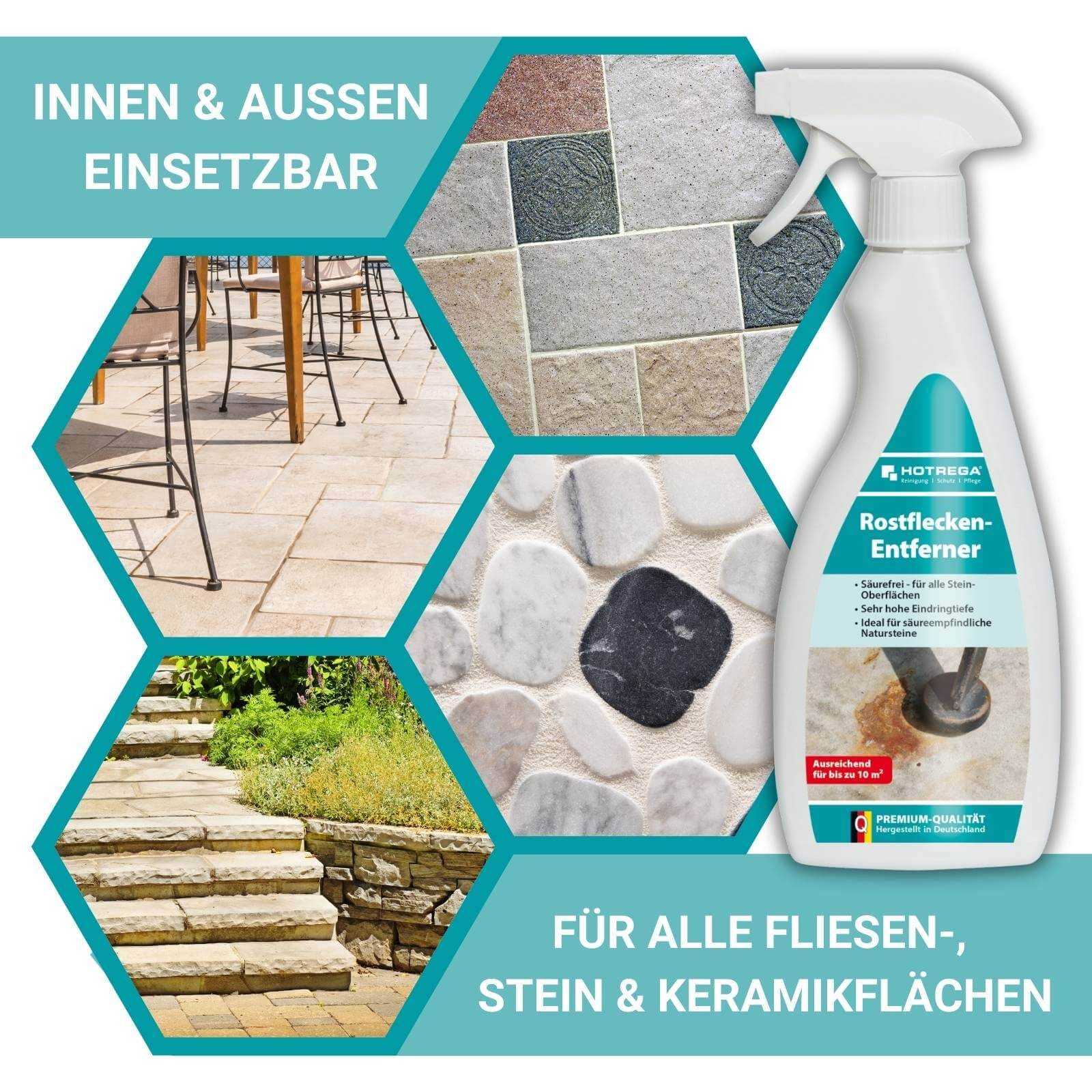 HOTREGA Rostflecken Entferner Set - Menge:5