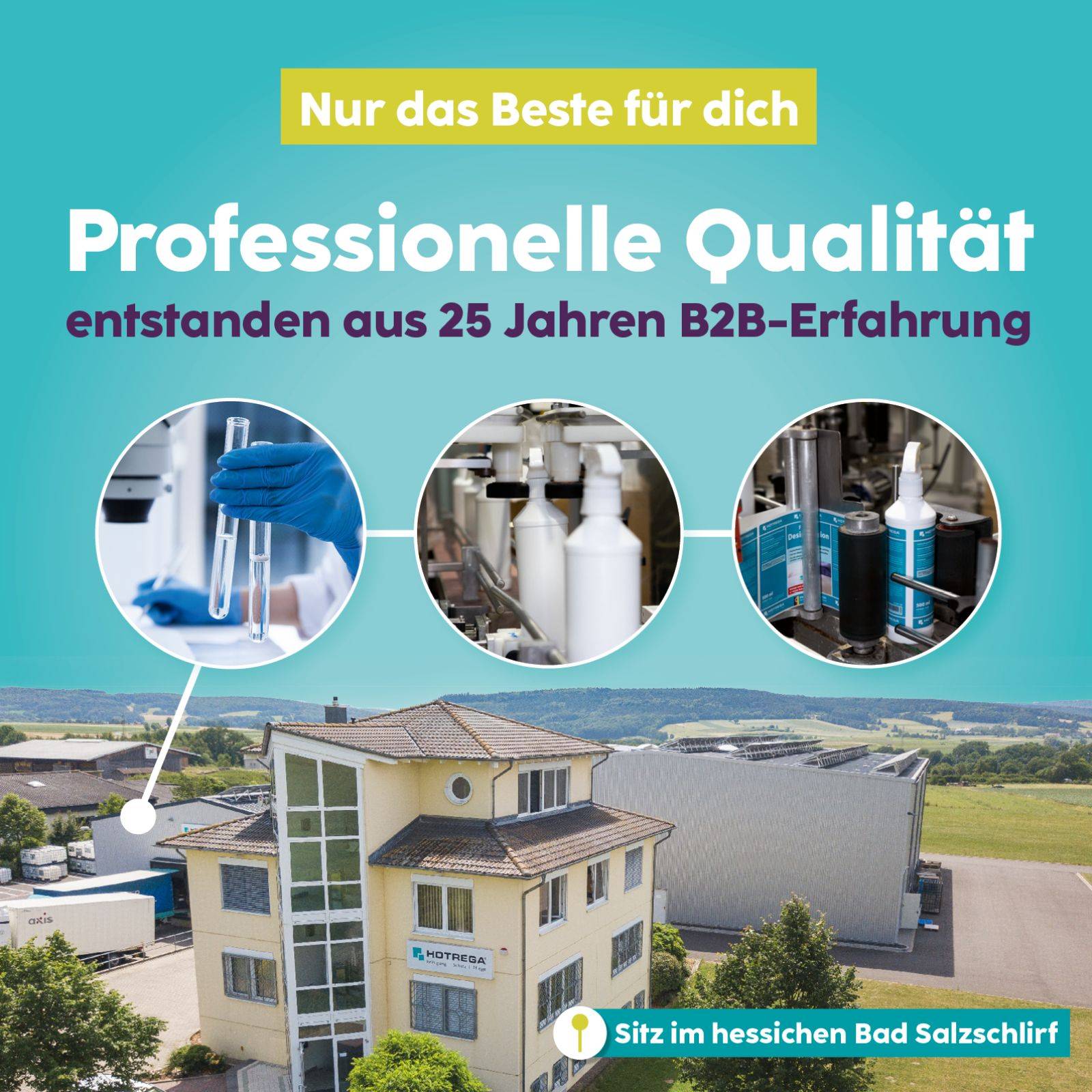 HOTREGA Arbeitsplatten Reiniger Naturstein & Quarz Komposit 500 ml