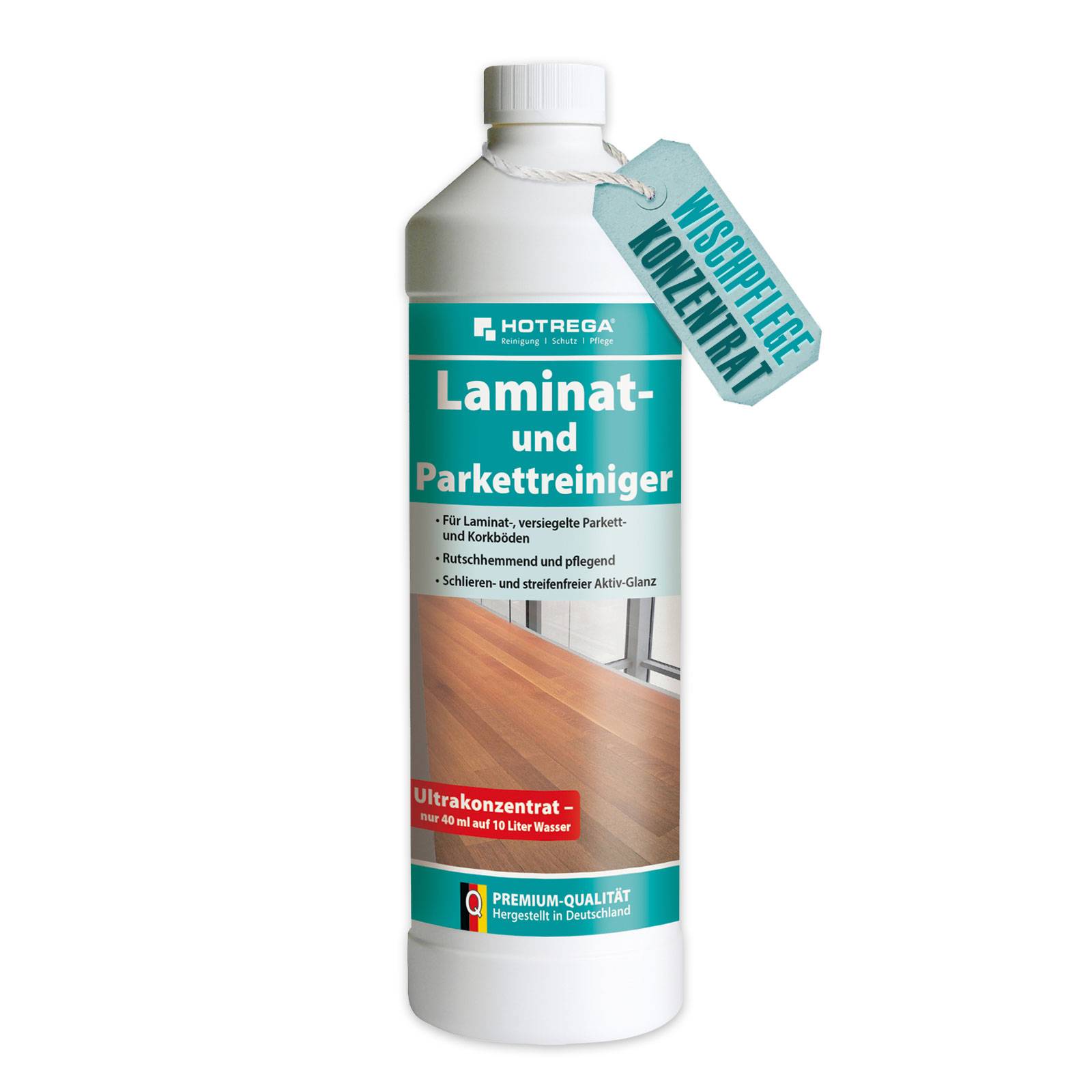 HOTREGA Laminat und Parkett Reiniger Konzentrat 1 Liter